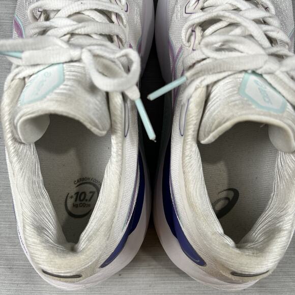 Asics Gel Kayano 30 Women's Size 7 Running Shoes White Grape Sneakers 1012B357 - Picture 5 of 7